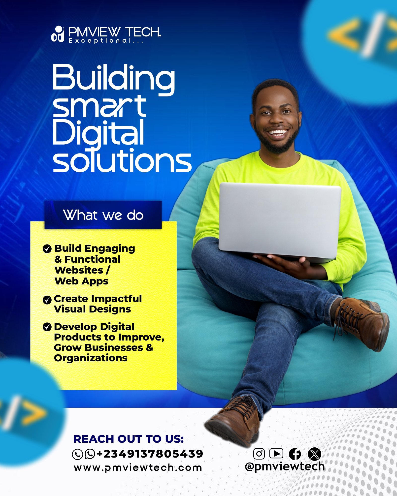 Pmview tech flyer